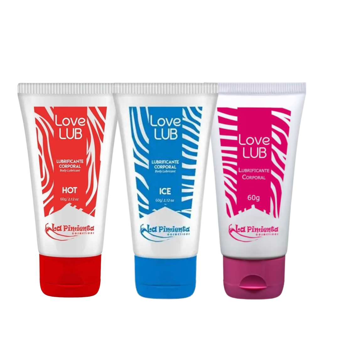 Kit 3 Géis Excitantes Alova — HOT + Neutra + ICE