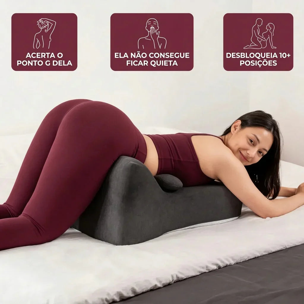 Travesseiro Posicionador Alova — Suporte Íntimo